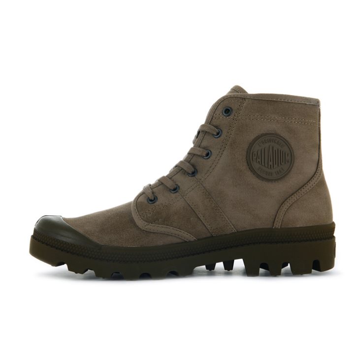 Bottes Palladium Pallabrousse Legion WAX Homme Marron | FR JLH457P